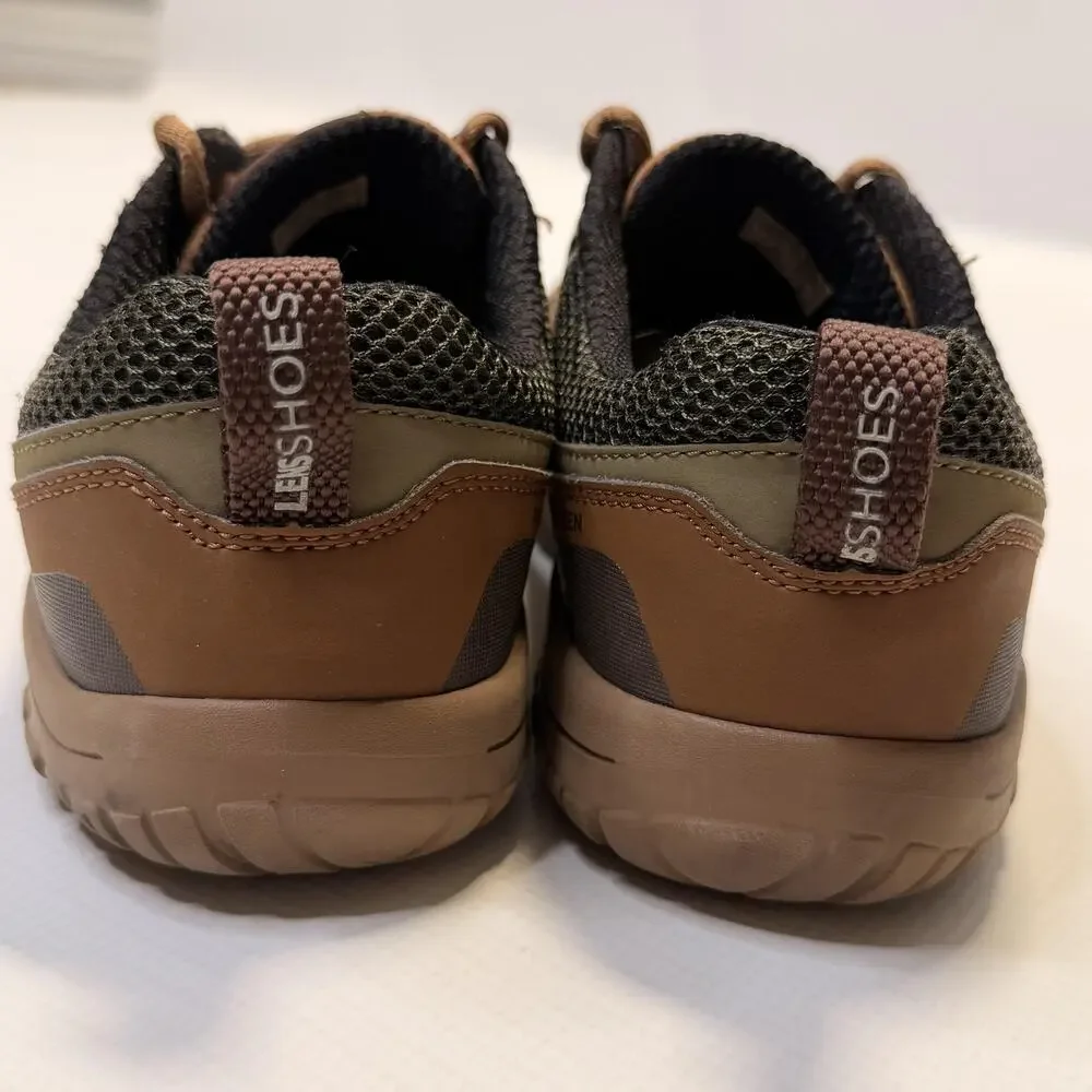 Lems Primal Zen Woodland Shoes Mens Size 8.5 Brown Mesh Trail Sneaker LM220915